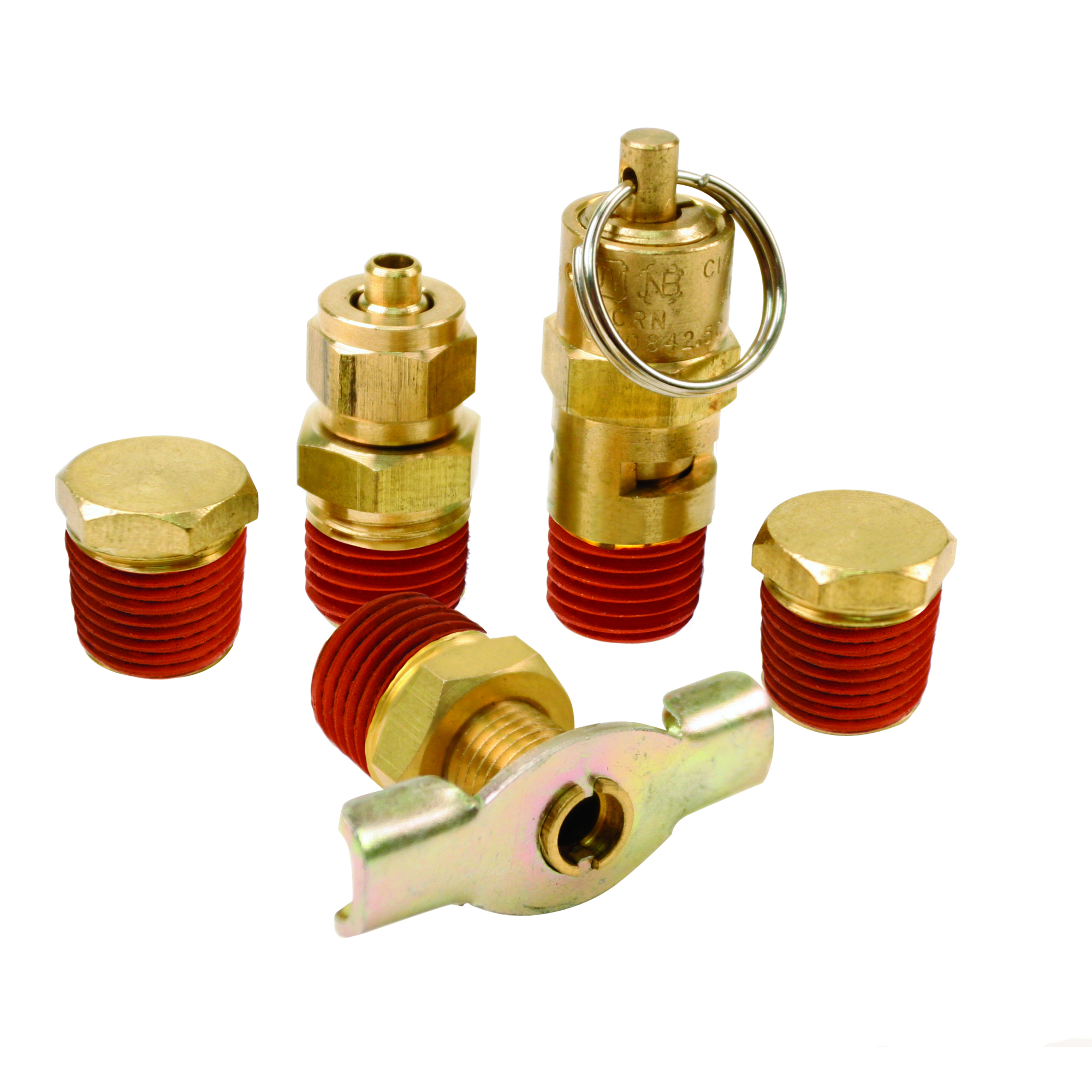 Kit de Conexiones de Tanque Viair - 150 PSI, 5 Piezas, Modelo # 90005