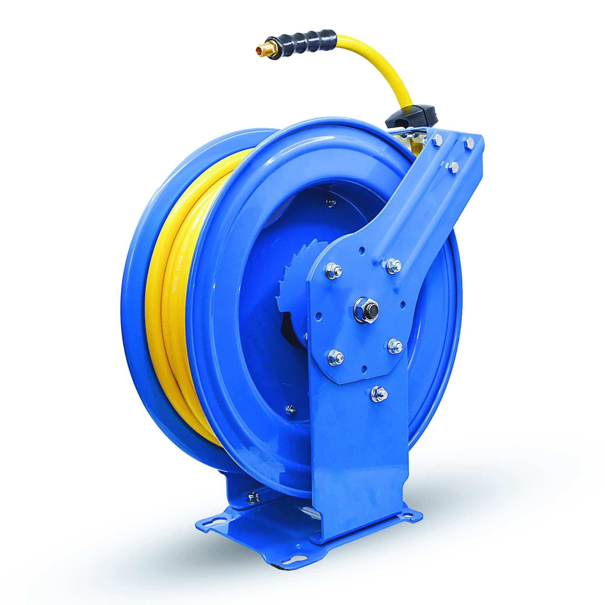 Carrete de Manguera de Aire de Goma OilShield, Ensamble DA 3/8in.x100ft.
