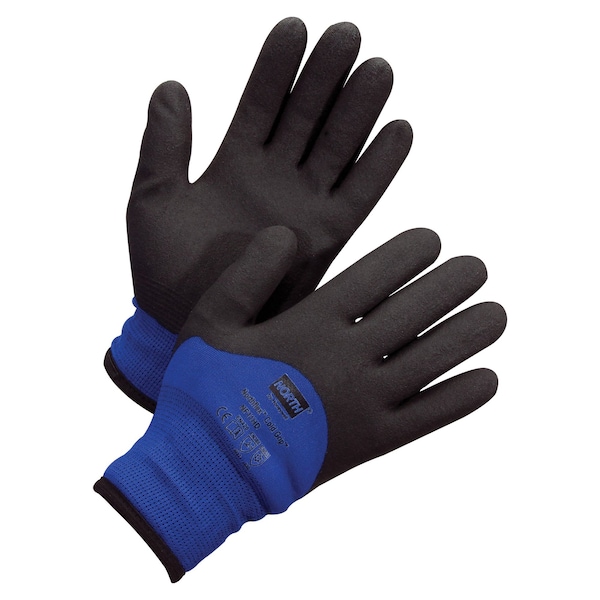 Guantes de agarre en frío recubiertos de Honeywell, XL, Azul/Negro, Poliamida - NF11HD10XL