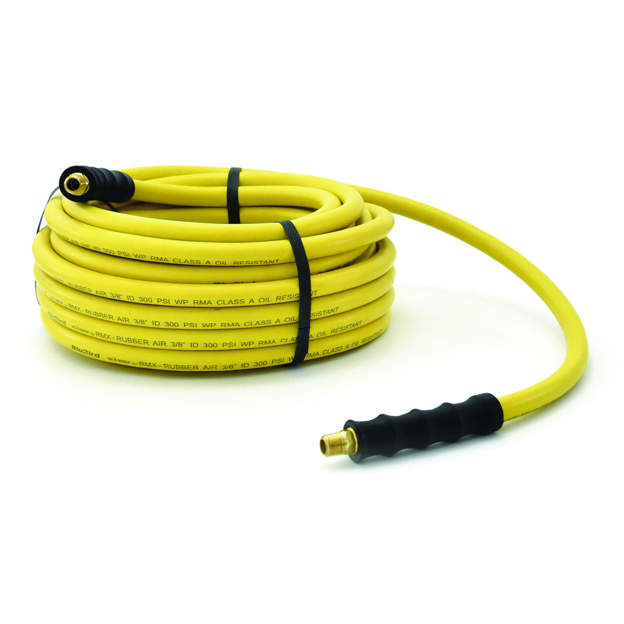 Ensamble de manguera de aire de caucho OilShield 3/8 pulg. x 100 pies, Modelo# OS38100
