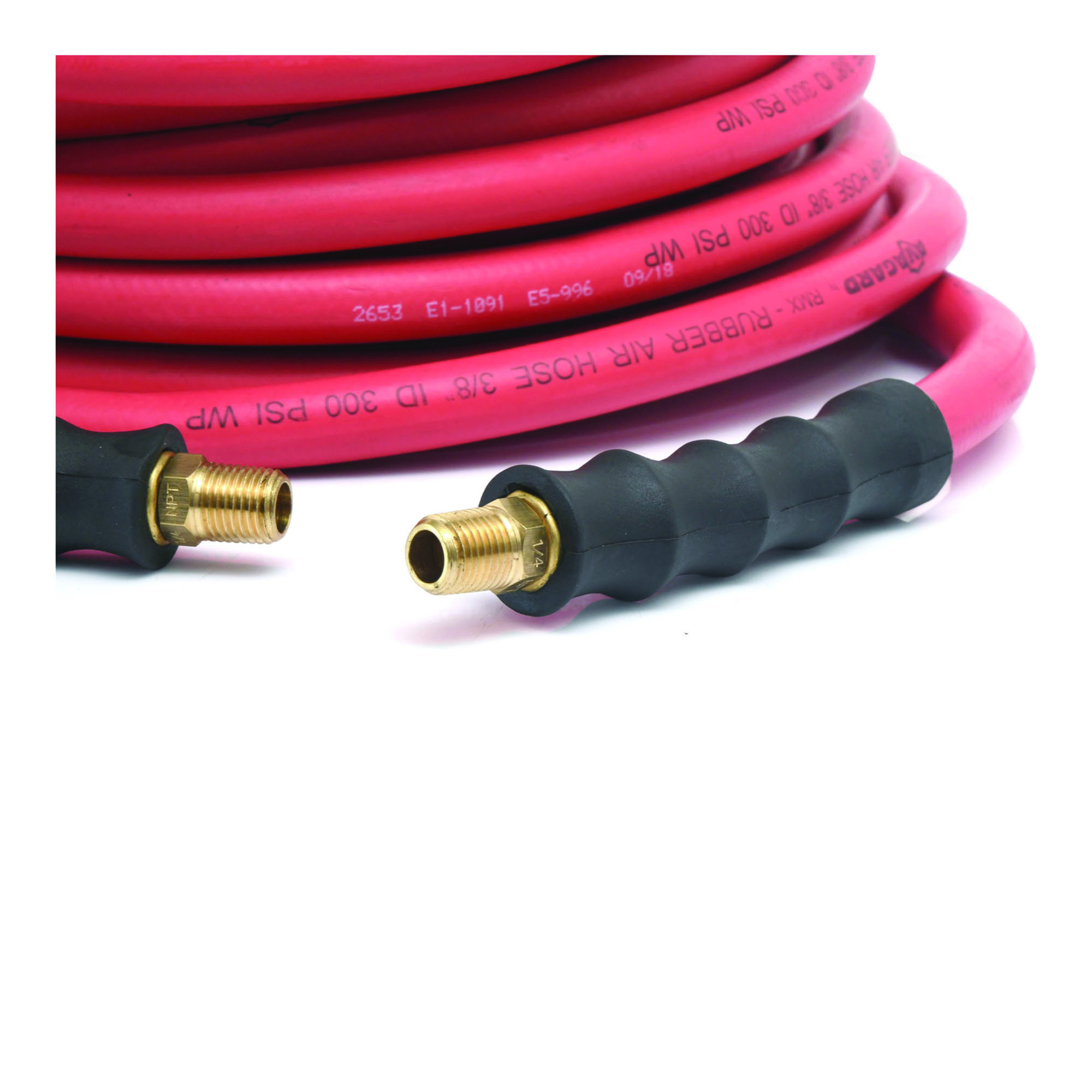 Ensamble de Manguera de Aire de Goma Avagard 3/8in.x50ft., Diámetro de Manguera 3/8 in, Longitud de Manguera 50 ft, Modelo# AVG3850