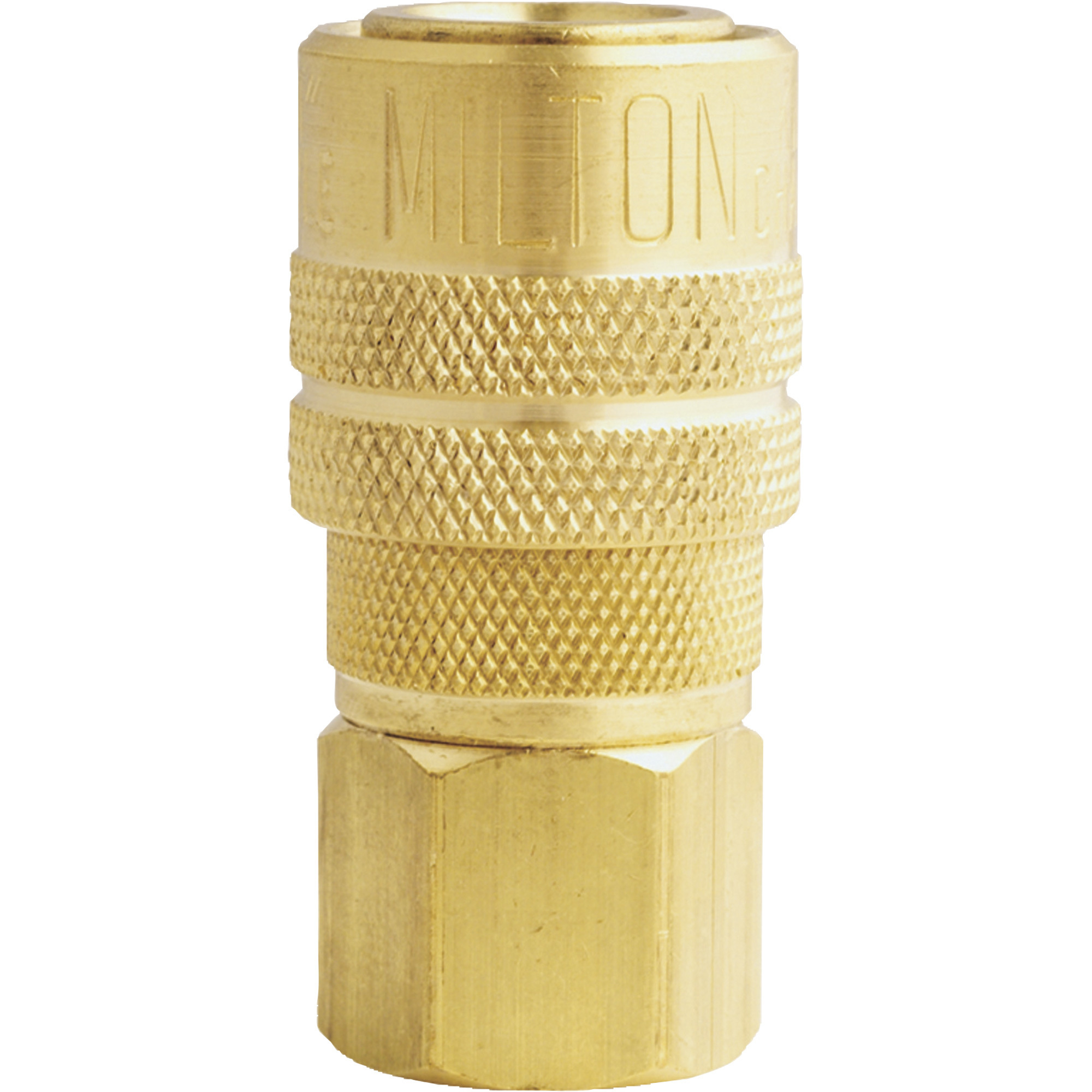Cuerpo de acoplador estilo M Milton, 3/8 pulgadas de diámetro FNTP, Modelo S-718
