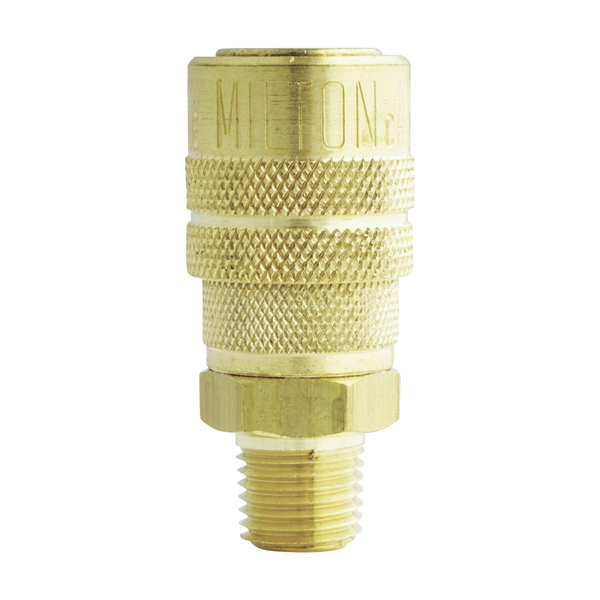 Cuerpo de acoplador M-Style Milton, 1/4in. Dia. MNPT, Modelo# S-716
