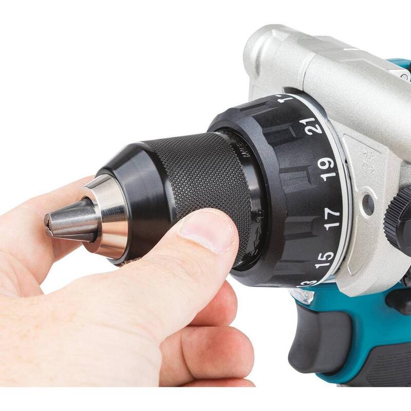 Rotomartillo inalámbrico sin escobillas Makita de 18V de 1/2 pulgadas de iones de litio (sólo herramienta) - XPH14Z