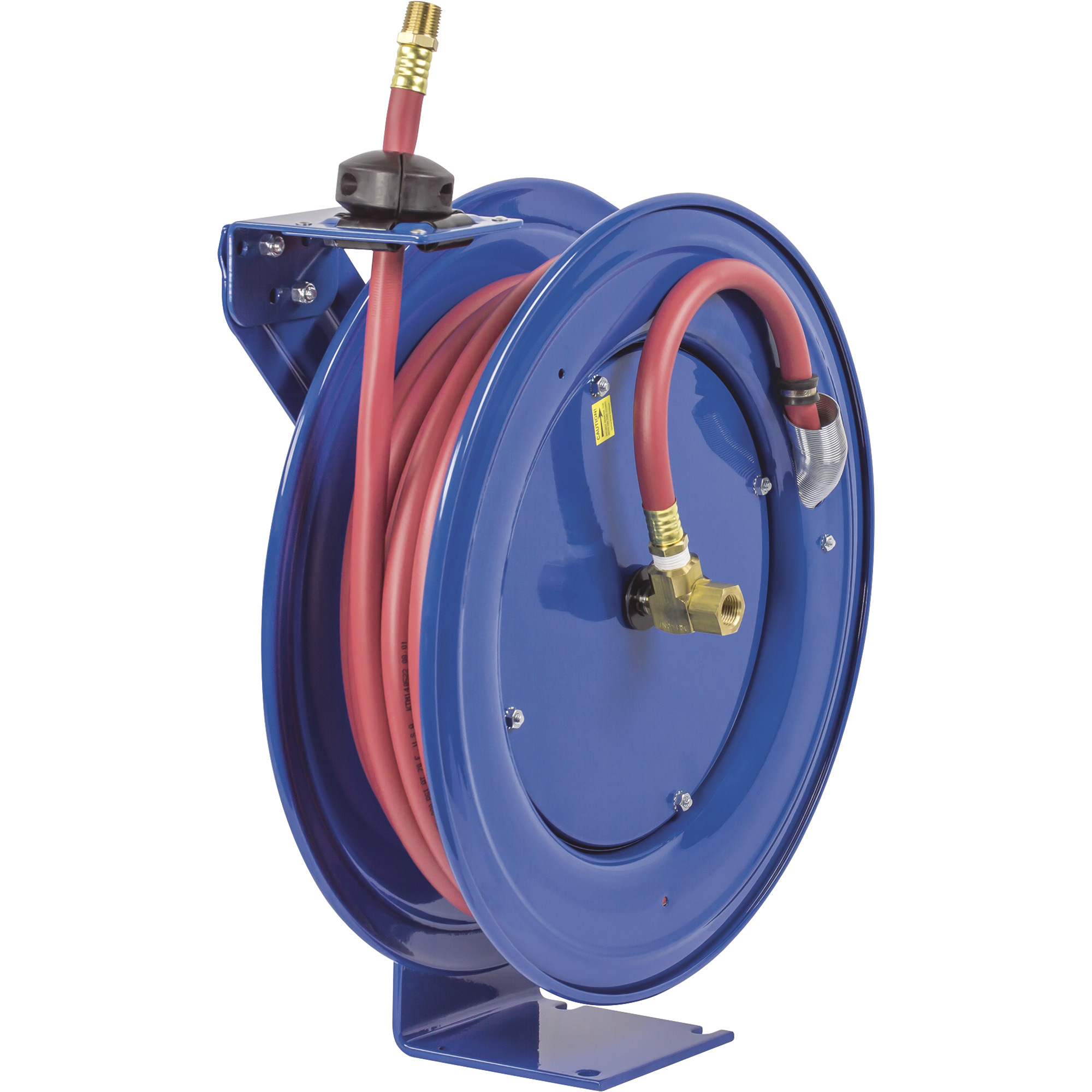Carrete de manguera de aire Coxreels, con manguera de PVC de 1/2 pulg. x 50 pies, máx. 300 PSI, Modelo# SH-N-450.