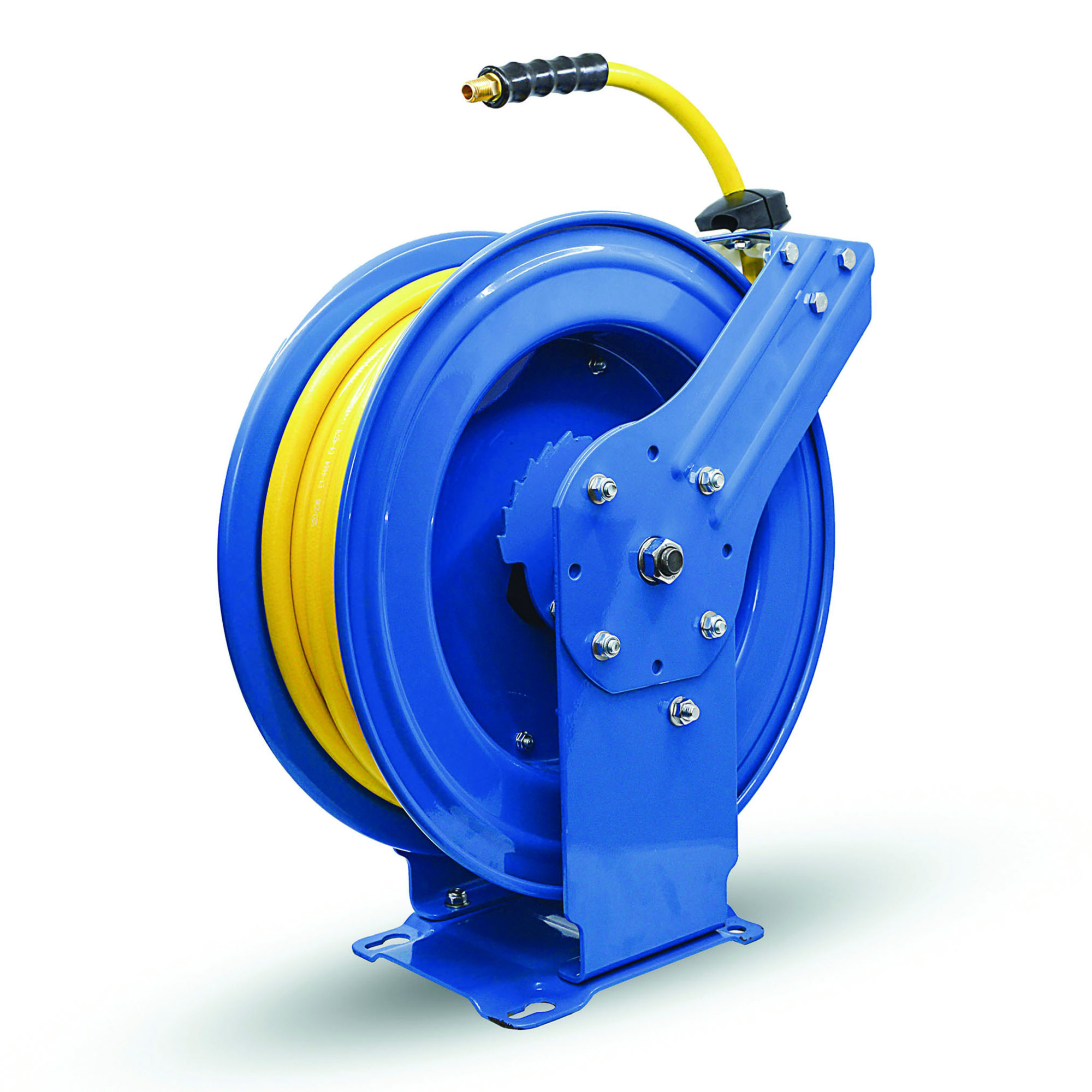 Enrollador de manguera de aire de goma OilShield DA, 1/2 pulg. x 100 pies - Modelo#OSRDA12100