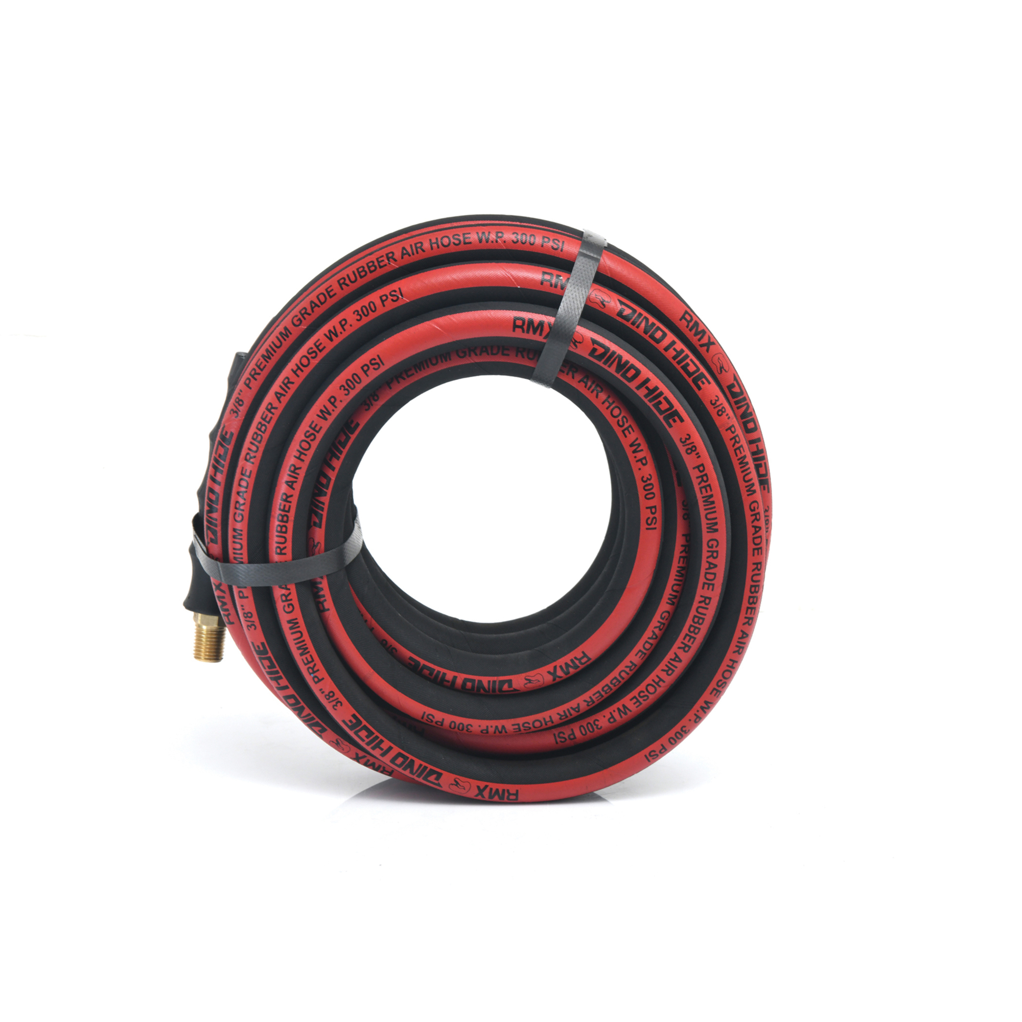 Ensamble de Manguera de Aire de Caucho Dino-Hide 3/8in.x15ft. WLEPRO3815