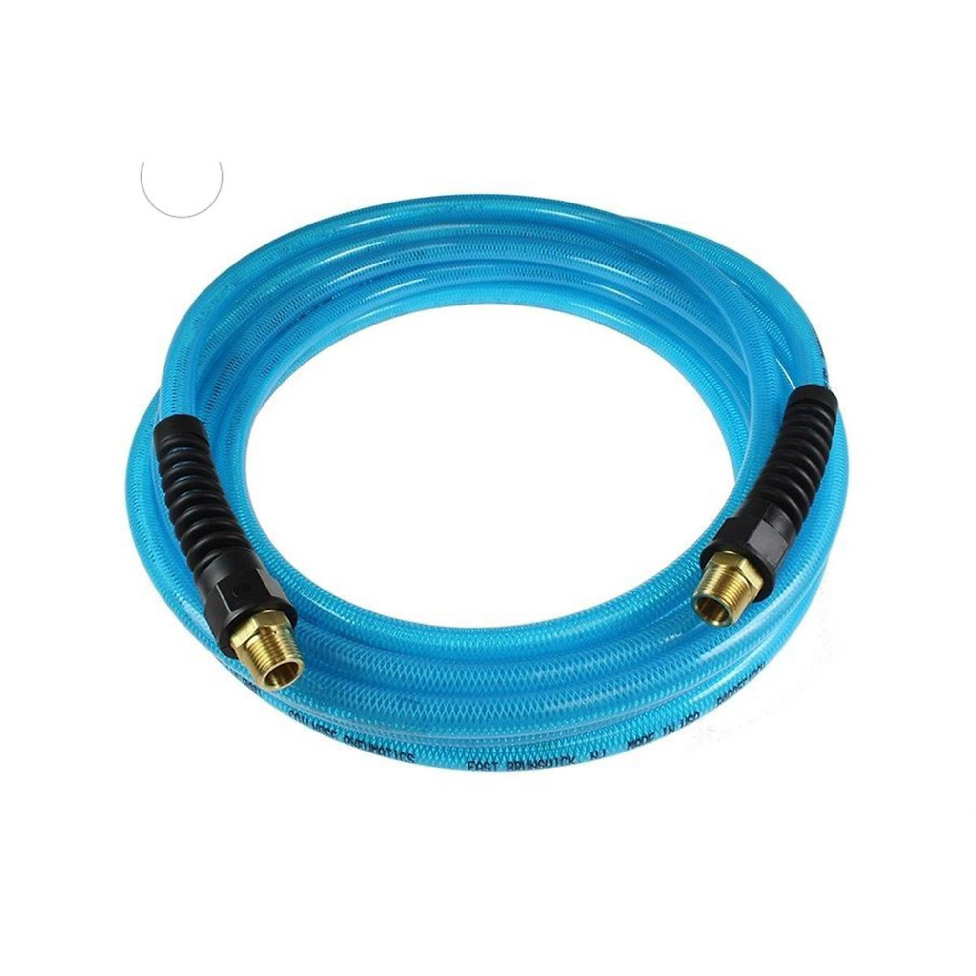 Manguera en Espiral Flexeel 3/8 pulg. X 50 ft 1/4 in. MPT Azul, Modelo COIPFE60504T