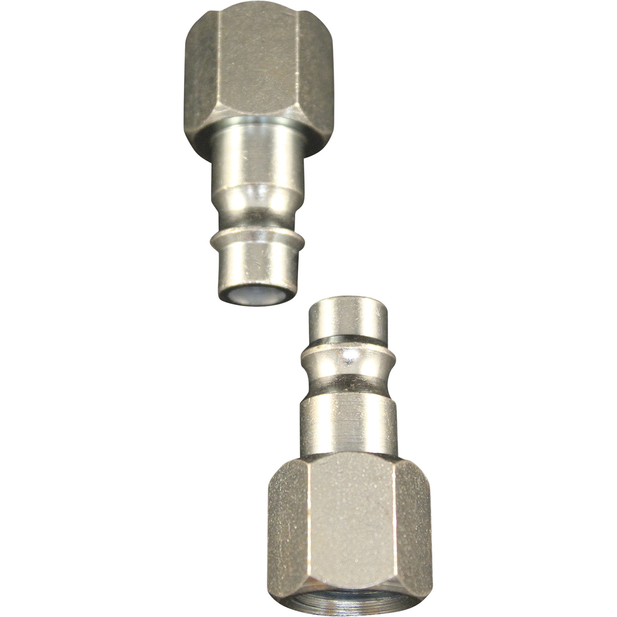 Milton V-Style Hi-Flo Steel Plug, 1/4in. FNPT, Modelo# S-761-1 - Tapón de acero de alta fluidez estilo V Milton, 1/4 pulgada hembra, Modelo# S-761-1