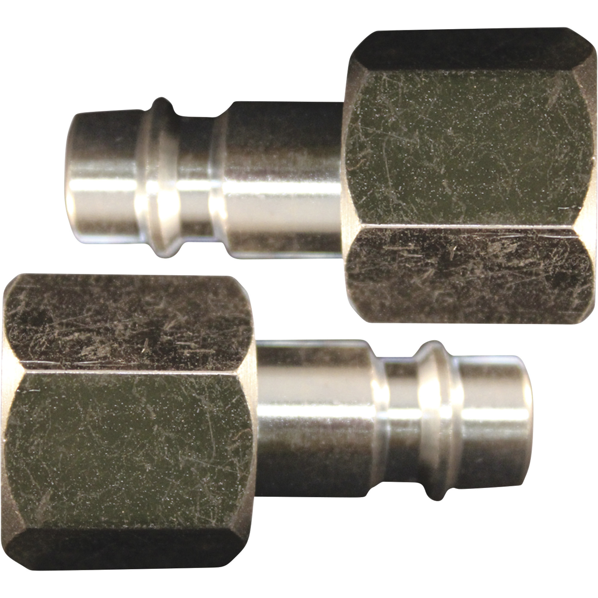 Tapón de acero de alto flujo estilo V Milton, 3/8 pulg. FNPT, Modelo# S-763