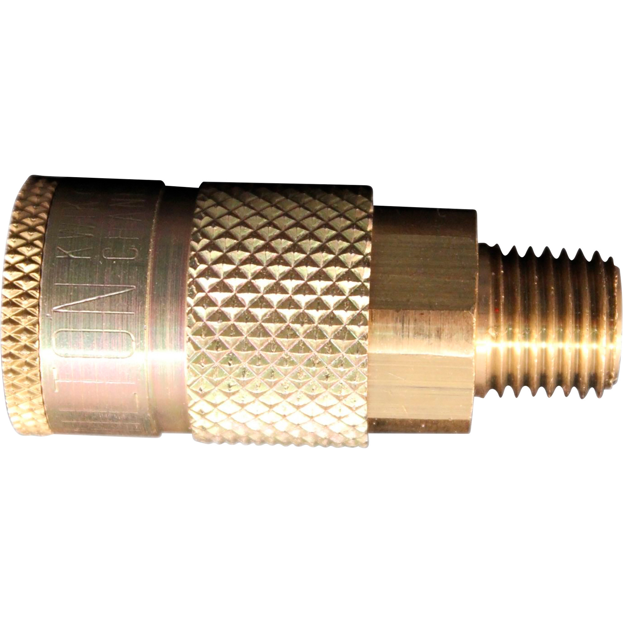 Conector macho Milton T-Style de 1/4 pulgadas MNPT, Modelo S-786