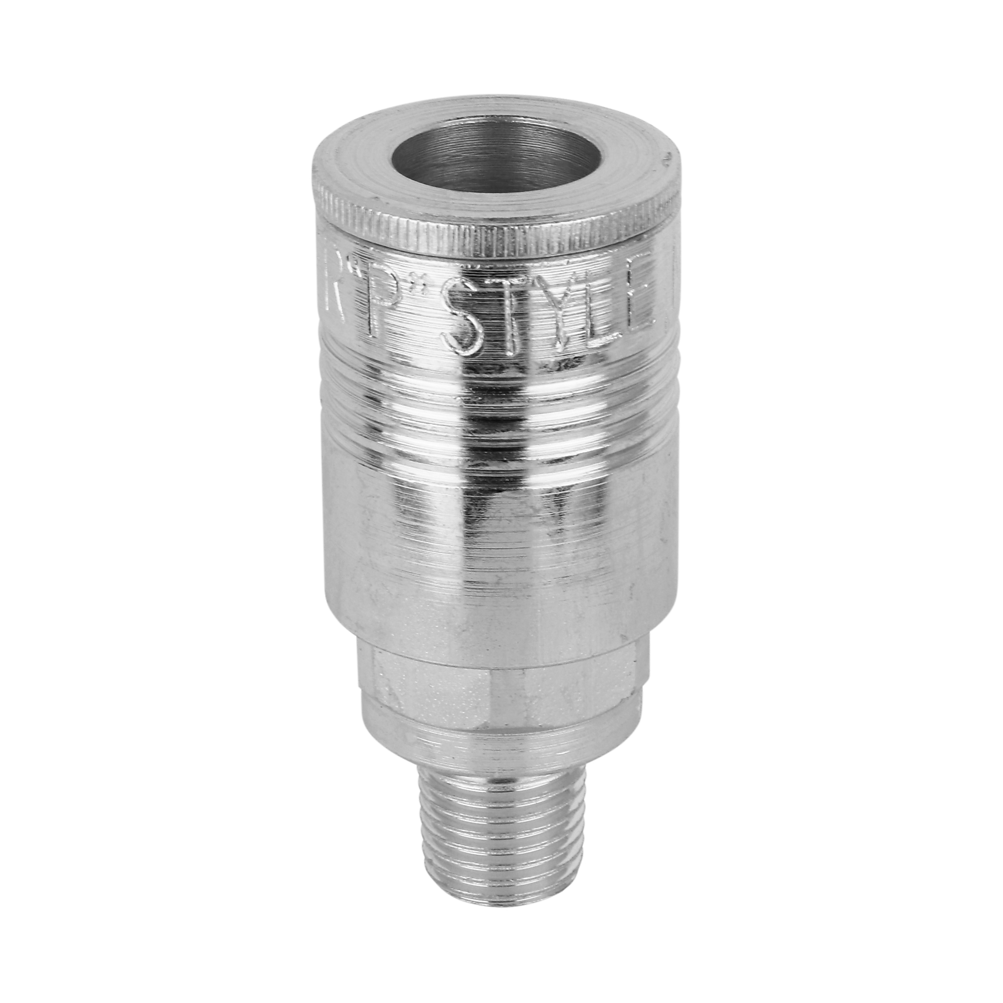 Milton, Acoplador P-Style 1/4in. MNPT a 3/8in., Tamaño de acoplador 3/8in., Modelo s-1804