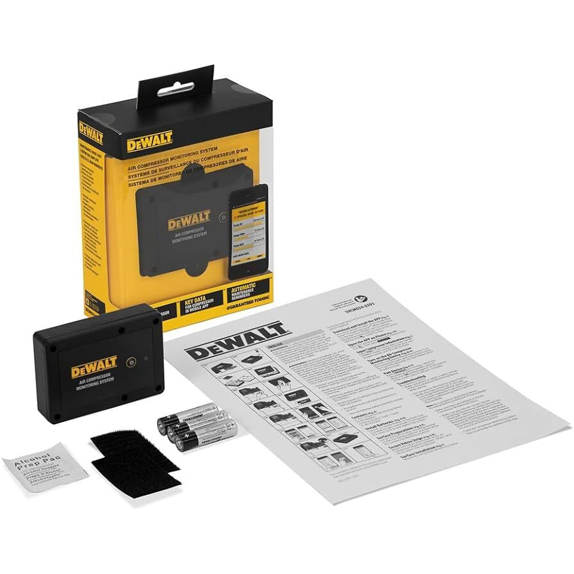Sistema de Monitoreo de Compresor de Aire DeWalt (ACMS) Modelo DXCM024-0393