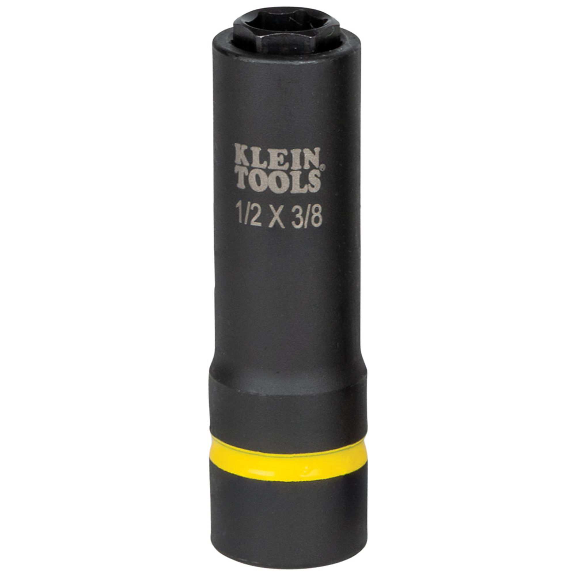 Juego de 1 pieza Klein Tools, 2in-1 Impact Socket, 6-Point, 1/2 y 3/8in. Model# 66061