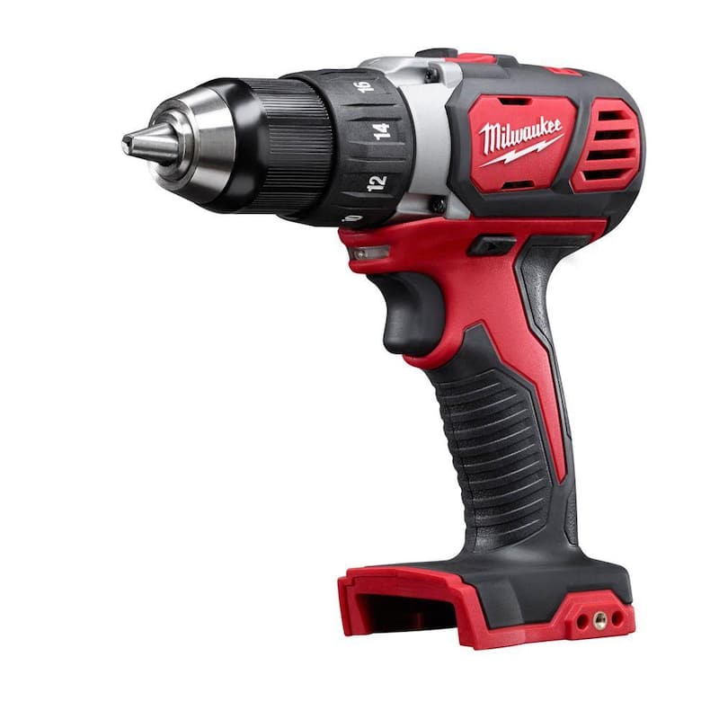 Milwaukee M18 Taladro Inalámbrico de 1/2 pulgadas de Litio-Ion 18V (Herramienta solamente) - 2606-20