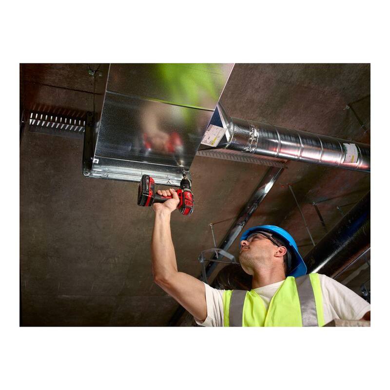 Milwaukee M18 Taladro Inalámbrico de 1/2 pulgadas de Litio-Ion 18V (Herramienta solamente) - 2606-20