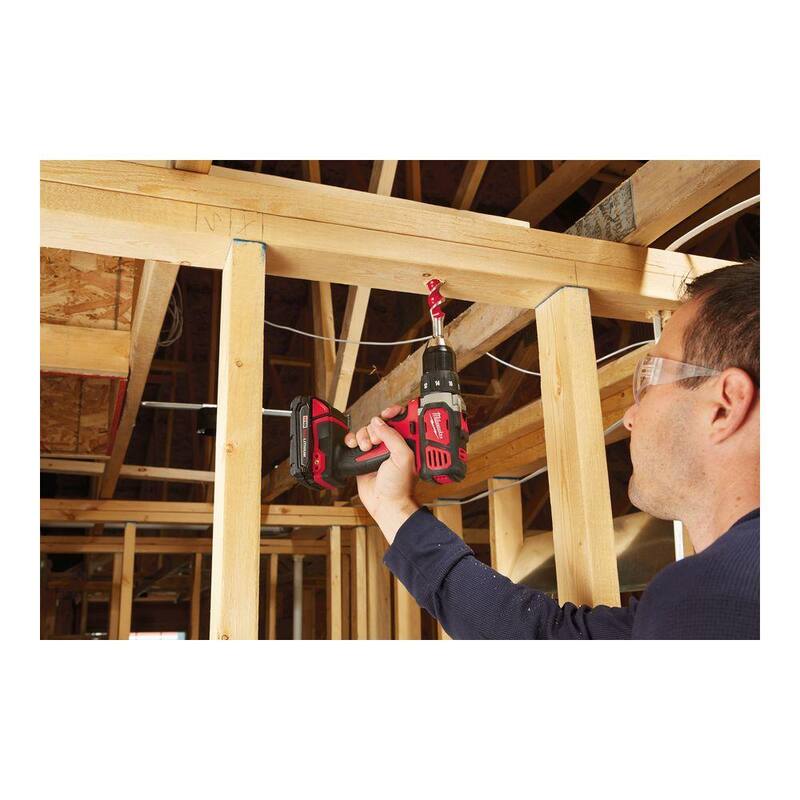 Milwaukee M18 Taladro Inalámbrico de 1/2 pulgadas de Litio-Ion 18V (Herramienta solamente) - 2606-20