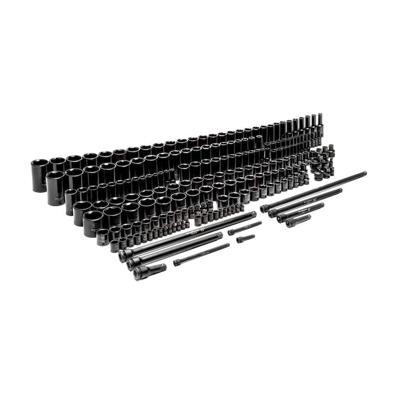 Juego de herramientas maestras para mecánicos con vasos de impacto de 1/4 pulg., 3/8 pulg. y 1/2 pulg. GEARWRENCH (788 piezas) - 8905989072CB
