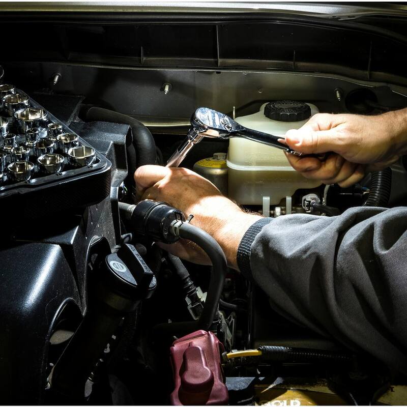 Juego de herramientas maestras para mecánicos con vasos de impacto de 1/4 pulg., 3/8 pulg. y 1/2 pulg. GEARWRENCH (788 piezas) - 8905989072CB
