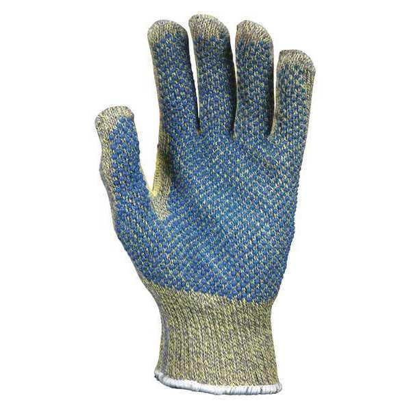 Guantes recubiertos resistentes al corte Mcr Safety, Nivel de corte A4, 7 ga, amarillos, 2XL (11) - 93867XXL