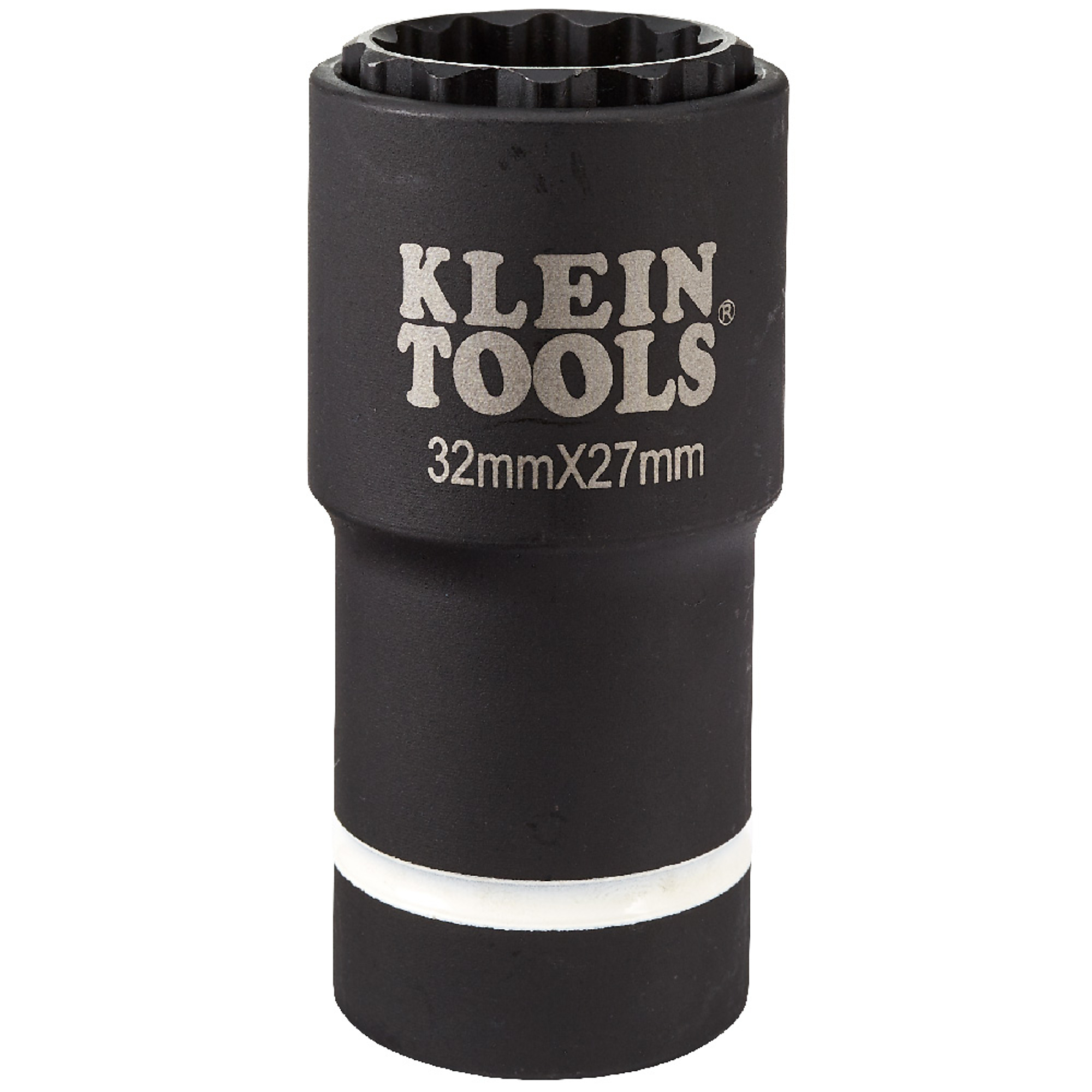 Llave de Impacto Métrica 2 en 1 Klein Tools, 12 Puntas, 32 x 27 mm, Pieza Individual - Modelo 66054E