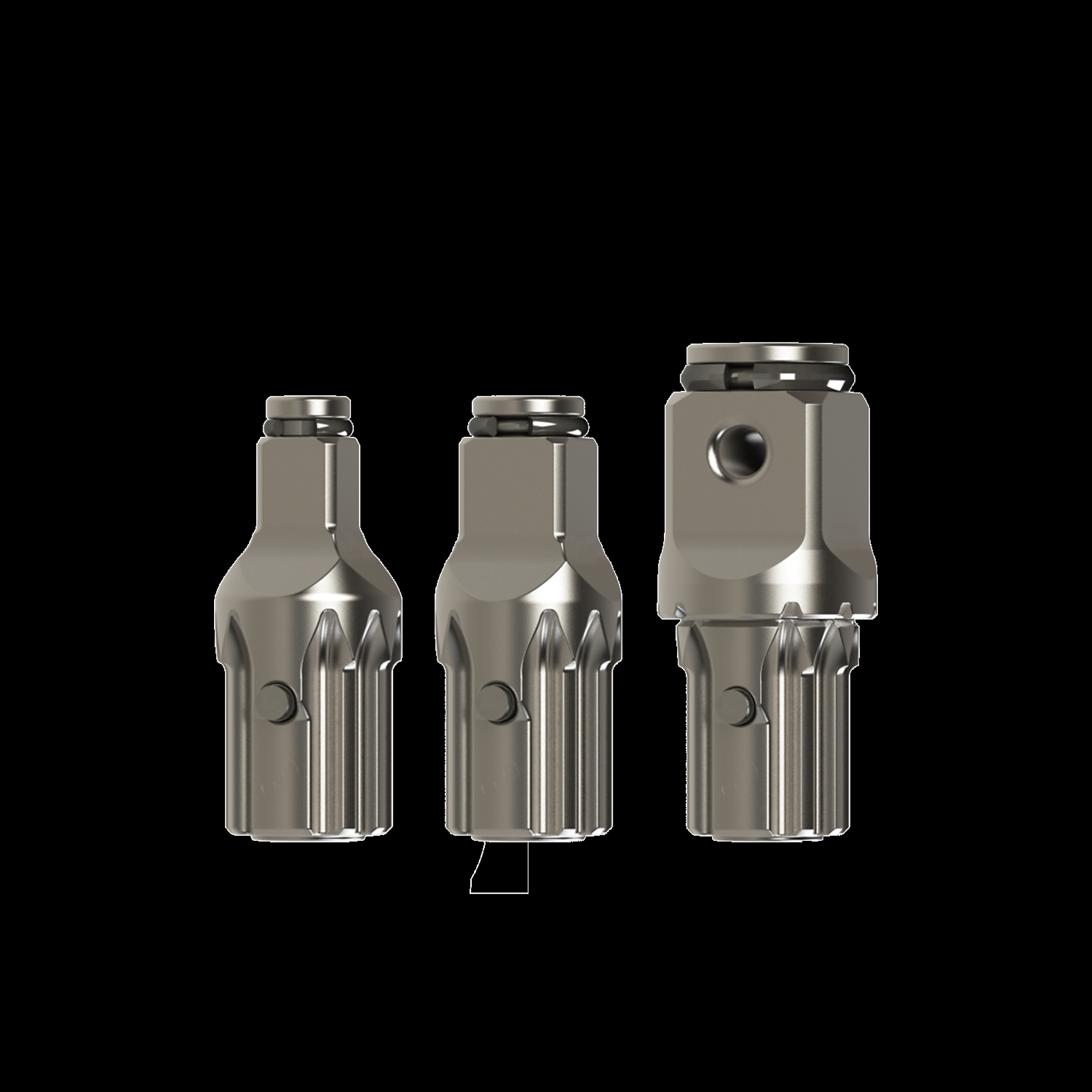 Set de 3 piezas con entradas de 3/8in., 1/2in. y 3/4in. de Ingersoll Rand, modelo DXS2 AK33H.