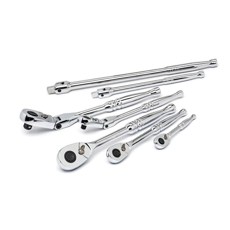 Set de herramientas Husky para mecánicos maestros de 1/4, 3/8 y 1/2 de pulgada (432 piezas) - H432MTSPO