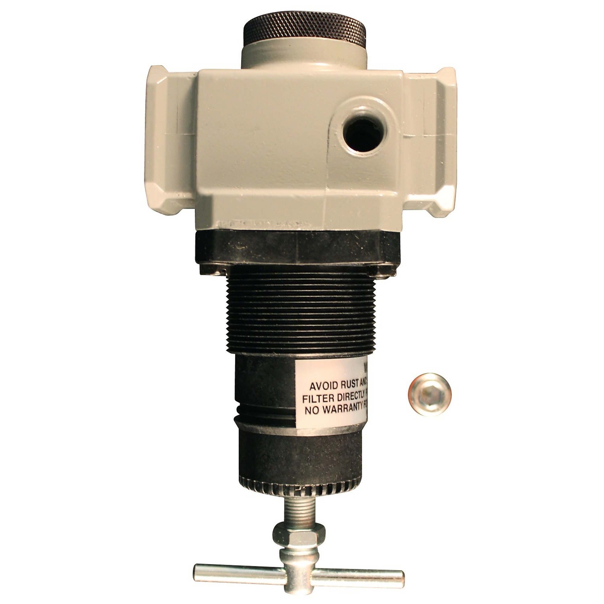 Regulador de tamaño mediano Milton, Max. PSI 250 PSI, Modelo# 1026
