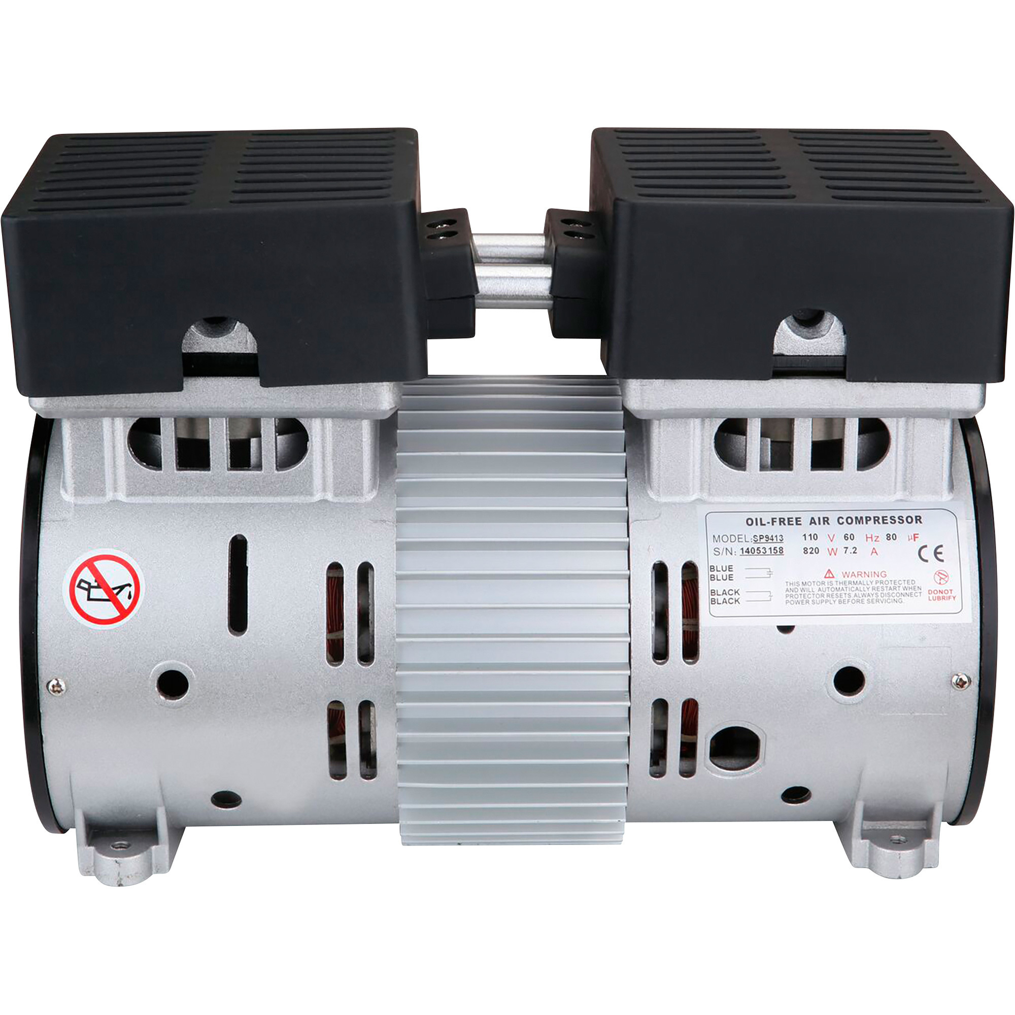 Motor de compresor de aire California Air Tools, 1 HP, Modelo# 9413