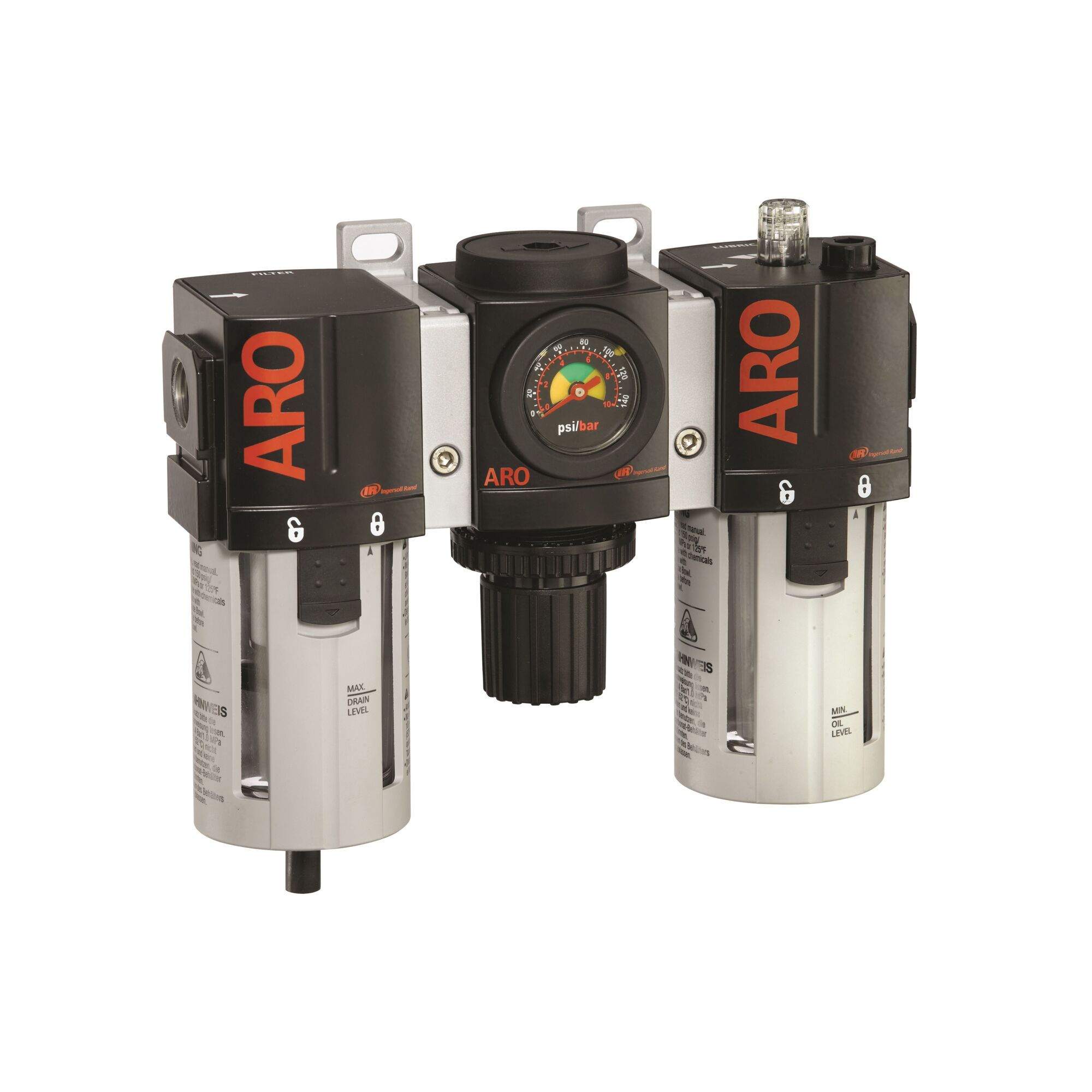 ARO Ingersoll Rand, Serie FRL 2000, combinación de 3/4in, Modelo C38351-800