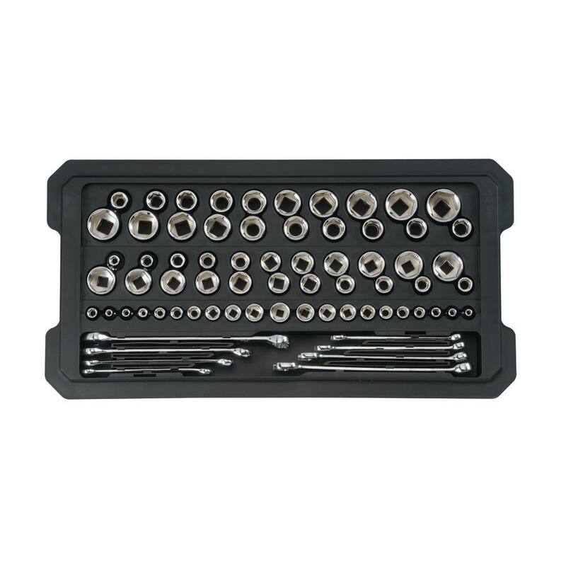 Juego de herramientas mecánicas DEWALT (226 piezas) con caja de herramientas mediana TOUGHSYSTEM 2.0 de 22 pulgadas - DWMT45430H