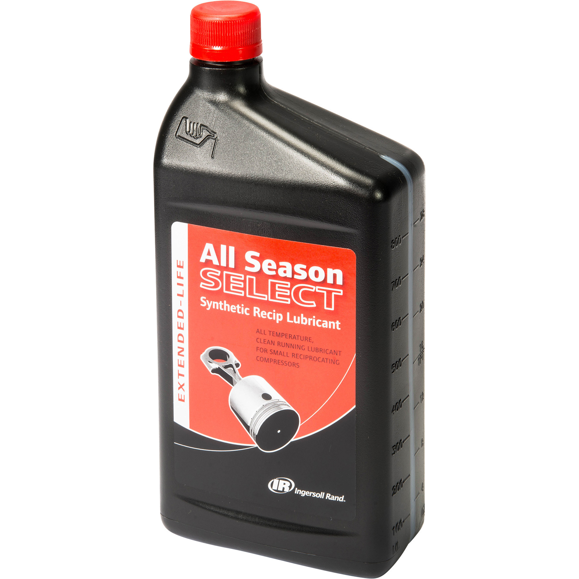 Aceite para compresor Ingersoll Rand T-30 Select, botella de 1 litro.