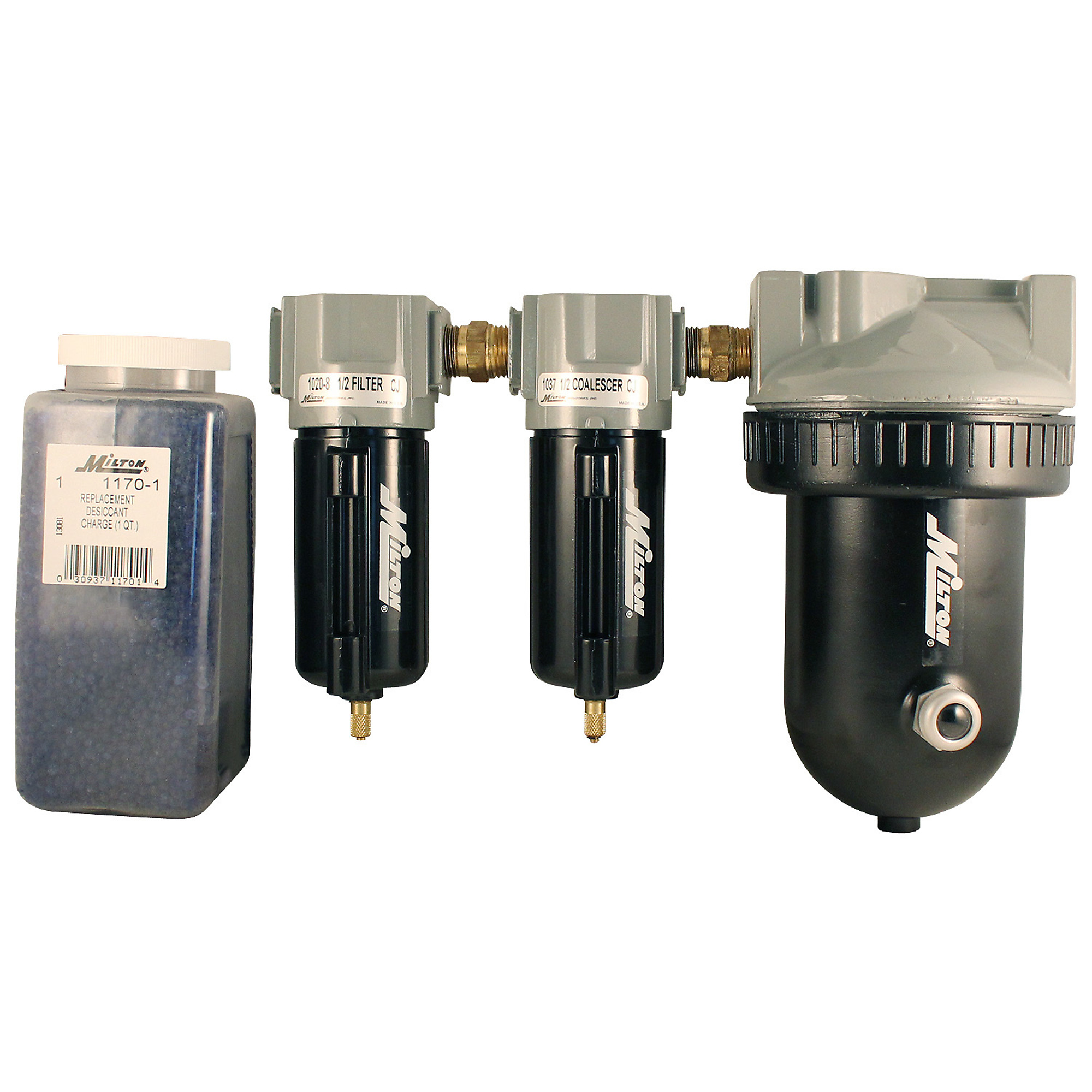 Sistema de Secado Milton Desecante, Máx. PSI 250 PSI, Modelo# 1071