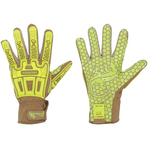 Guantes de seguridad Hexarmor, XS (6), Hi Vis; Tán - 2030X-XS (6)
