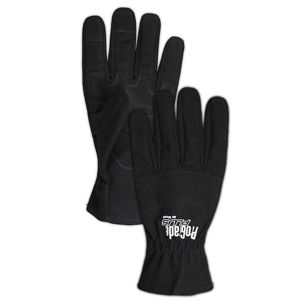Guante de cuero sintético resistente al fuego Magid Mech110Fr con pulgar alado, talla XL - MECH110FR-XL