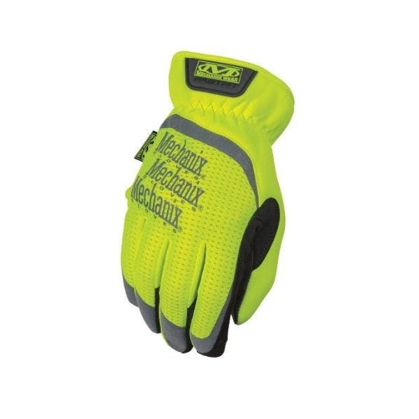 Guantes de Mecánico Mechanix Wear, Talla Mediana, Amarillo de Alta Visibilidad - SFF-91-09