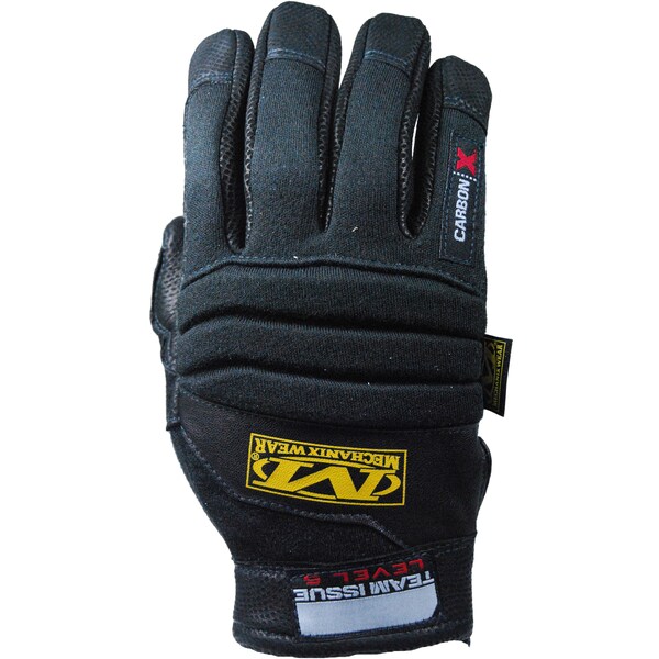 Mechanix Wear Guantes de Cuero Negro CarbonX Resistentes al Fuego, 2XL - CXG-L5-012