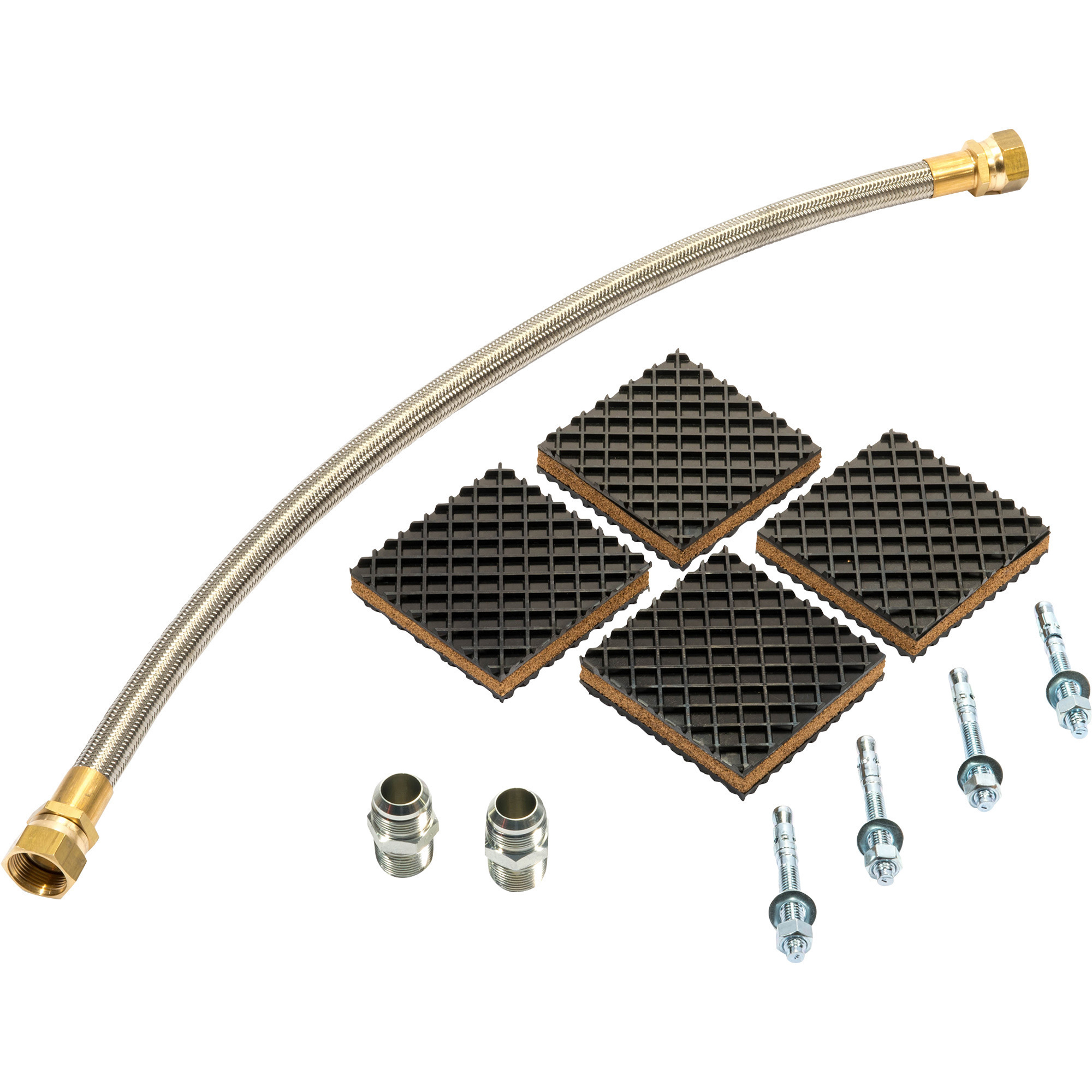 Kit de instalación estándar original de Ingersoll Rand para compresor de aire reciprocante modelos 7100 y 15T, salida de 1 pulgada NPT