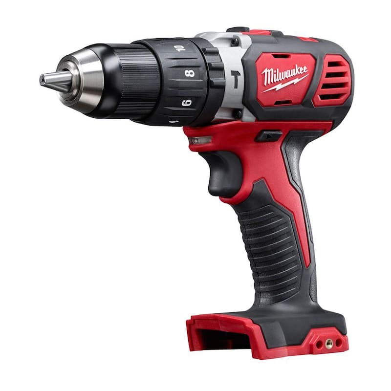 Milwaukee M18 Taladro/Atornillador de Percusión Inalámbrico de Iones de Litio de 18V 1/2 pulgadas (Herramienta solamente) - 2607-20