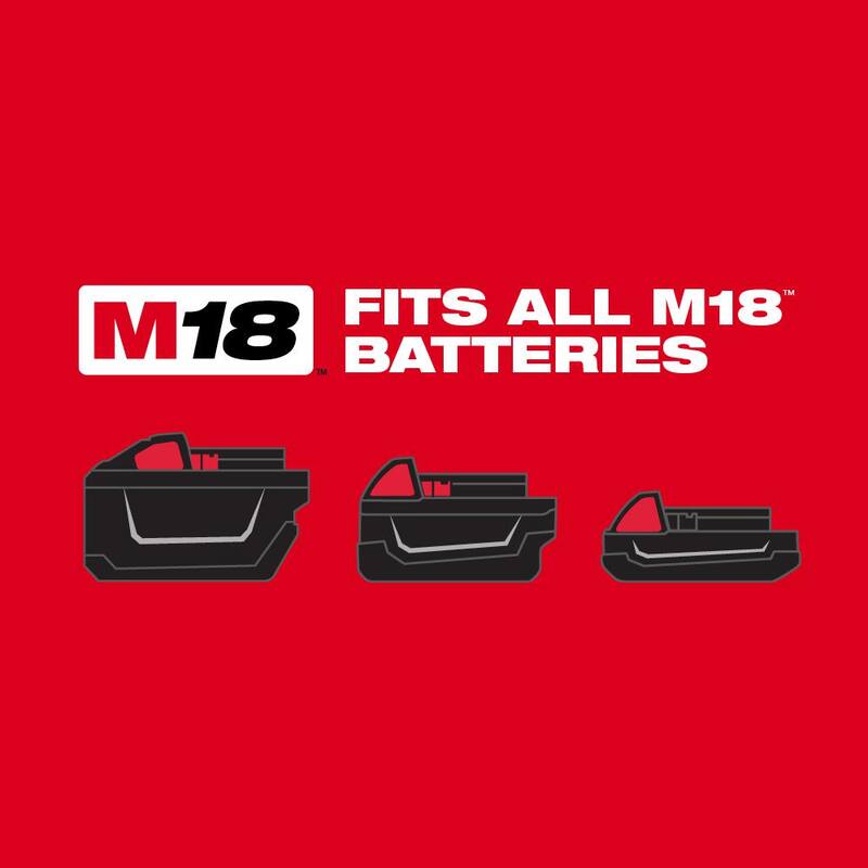 Milwaukee M18 Taladro/Atornillador de Percusión Inalámbrico de Iones de Litio de 18V 1/2 pulgadas (Herramienta solamente) - 2607-20