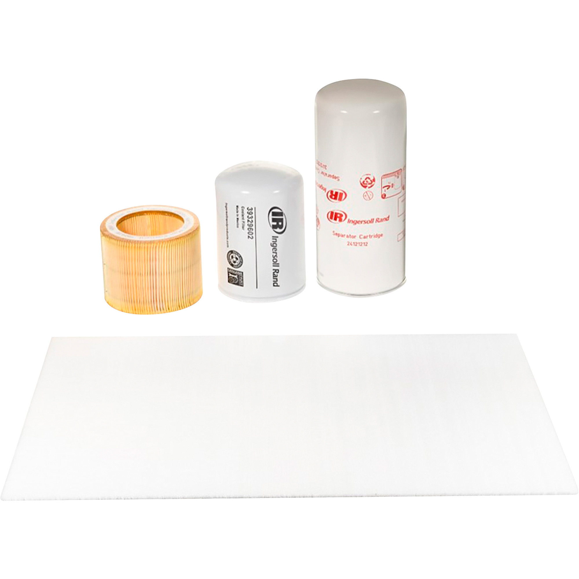Kit de Mantenimiento Ingersoll Rand OEM Filters-Only para Compresores de Aire de Tornillo Rotativo con Aceite R Series de 4-11kW, Modelo# 47518595001.
