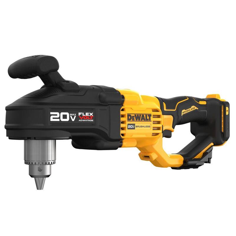 DEWALT 20V Taladro compacto inalámbrico sin escobillas de 1/2 pulgadas para montantes y vigas con ventaja FLEXVOLT (Herramienta solamente) - DCD444B