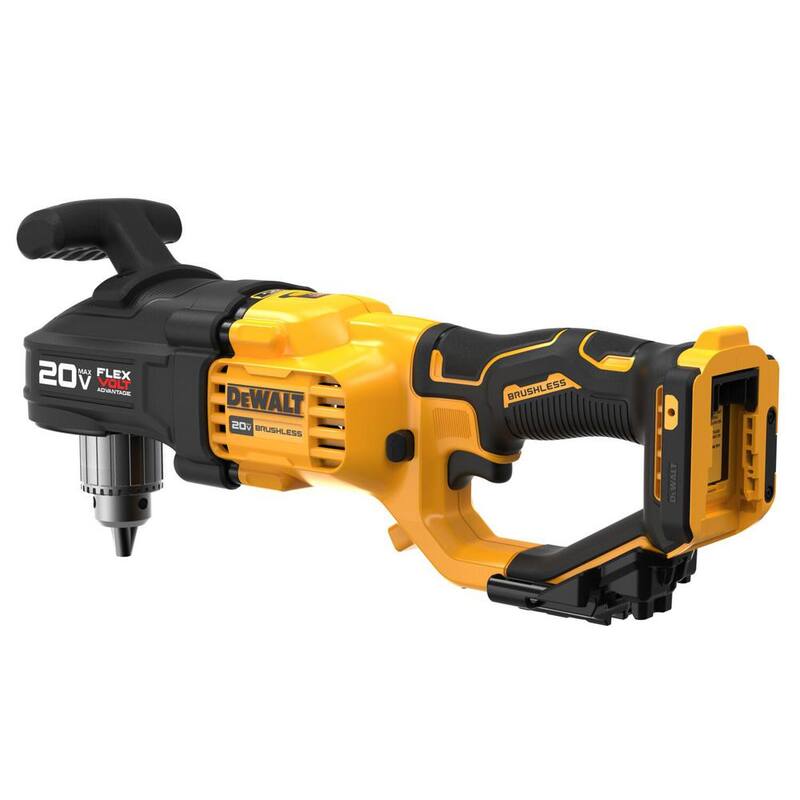 DEWALT 20V Taladro compacto inalámbrico sin escobillas de 1/2 pulgadas para montantes y vigas con ventaja FLEXVOLT (Herramienta solamente) - DCD444B