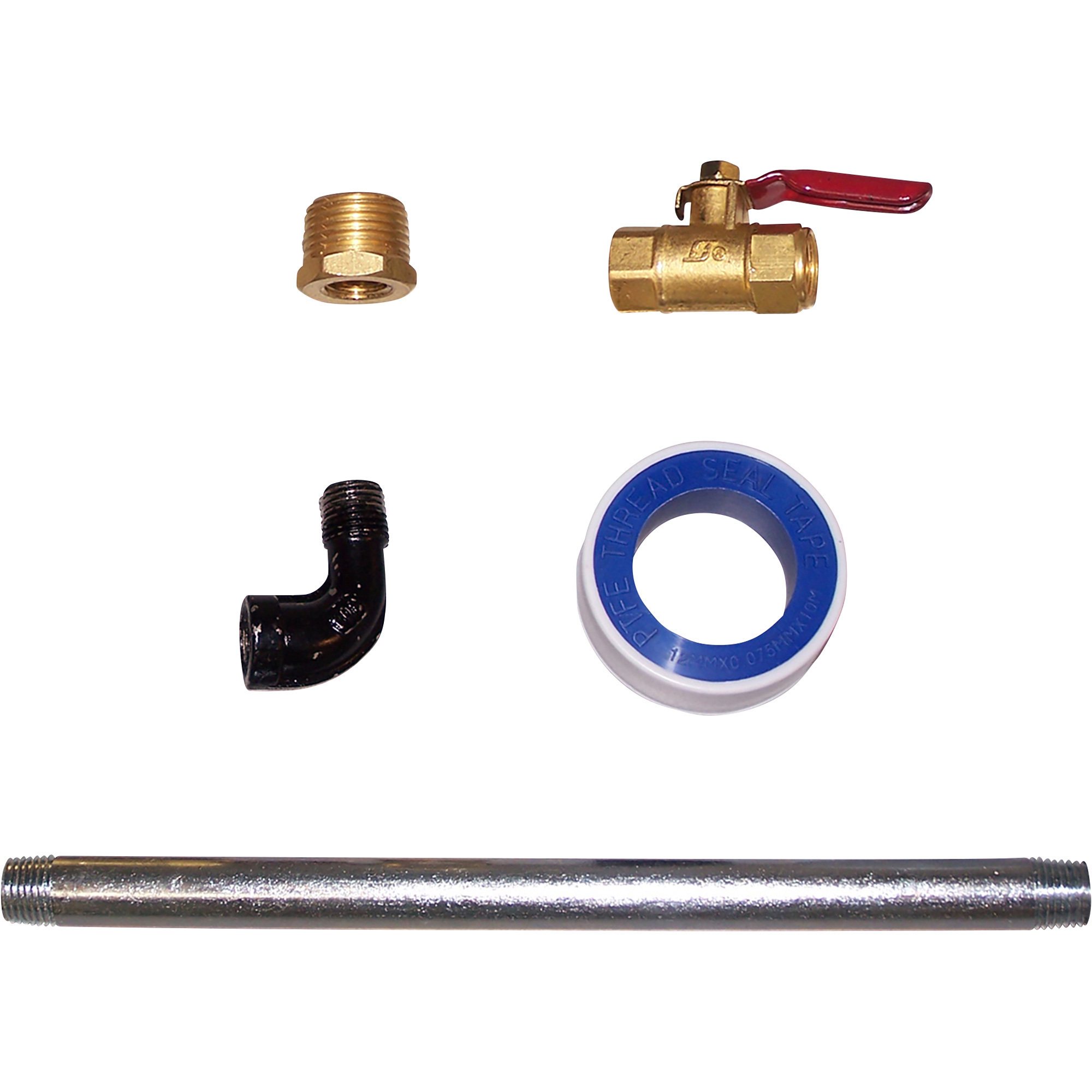 Kit de extensión de drenaje para tanque de compresor de aire Ingersoll Rand, modelo IR-DK-1.