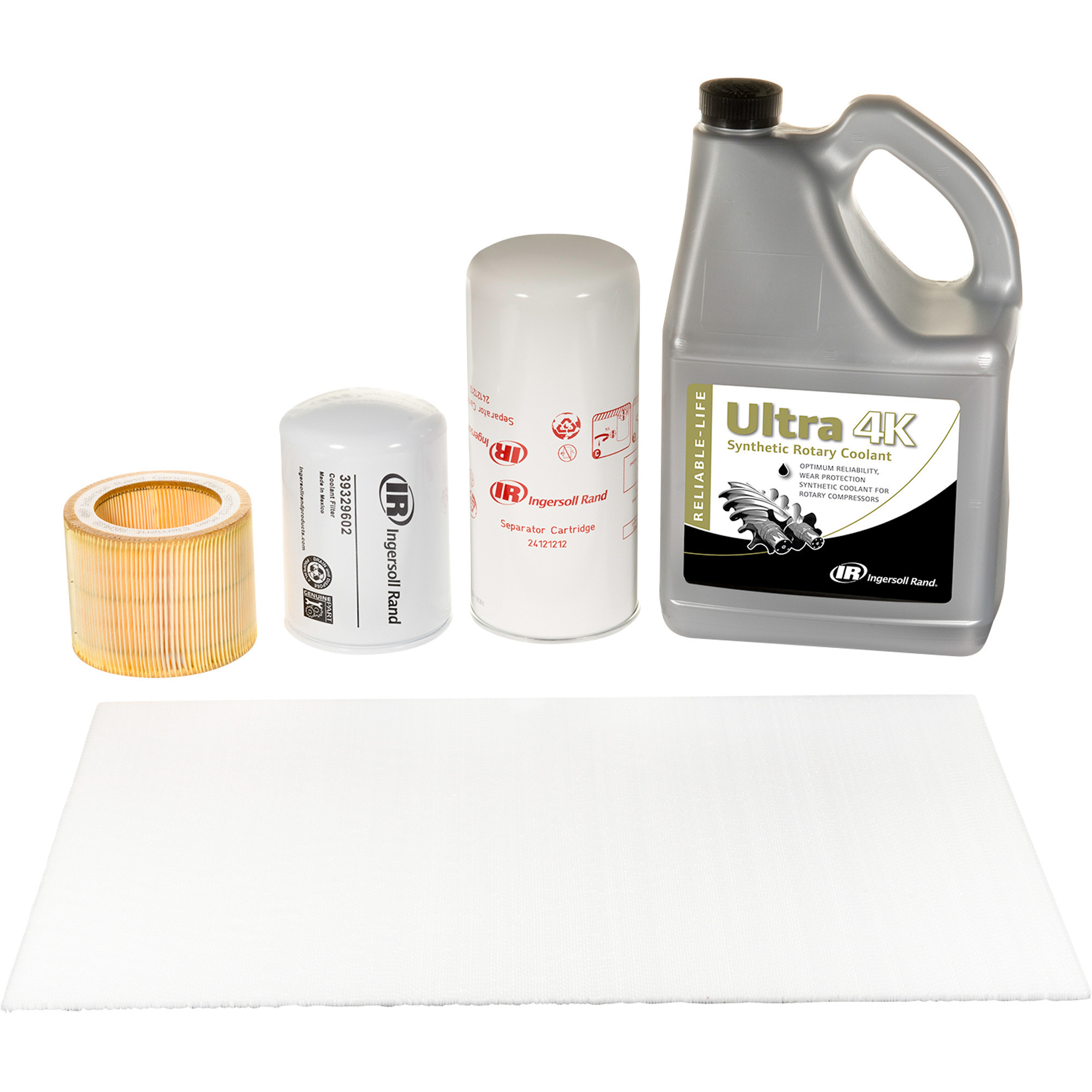 Kit de Mantenimiento OEM Ingersoll Rand para Compresor de Aire de Tornillo Rotativo con Inyección de Aceite R Series 4-11i, Modelo # 47739362001