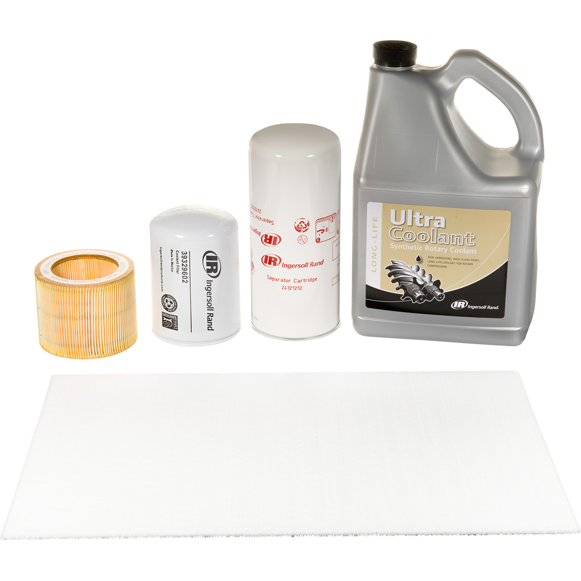 Kit de Mantenimiento OEM Ingersoll Rand, para Compresor de Tornillo Rotativo de Aire con Inyección de Aceite R Series 4-11i, Modelo# 47739371001.