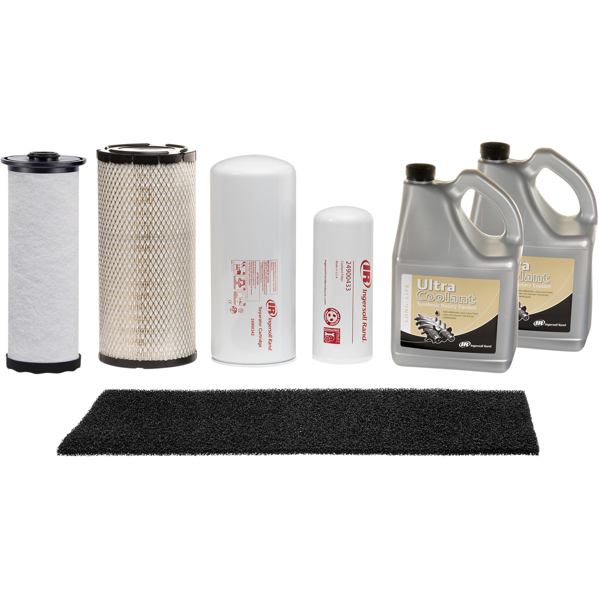 Kit de Mantenimiento OEM Ingersoll Rand, Para Compresor de Tornillo Rotativo de Aire con Aceite R Series 11-22i, Modelo# 47739543001