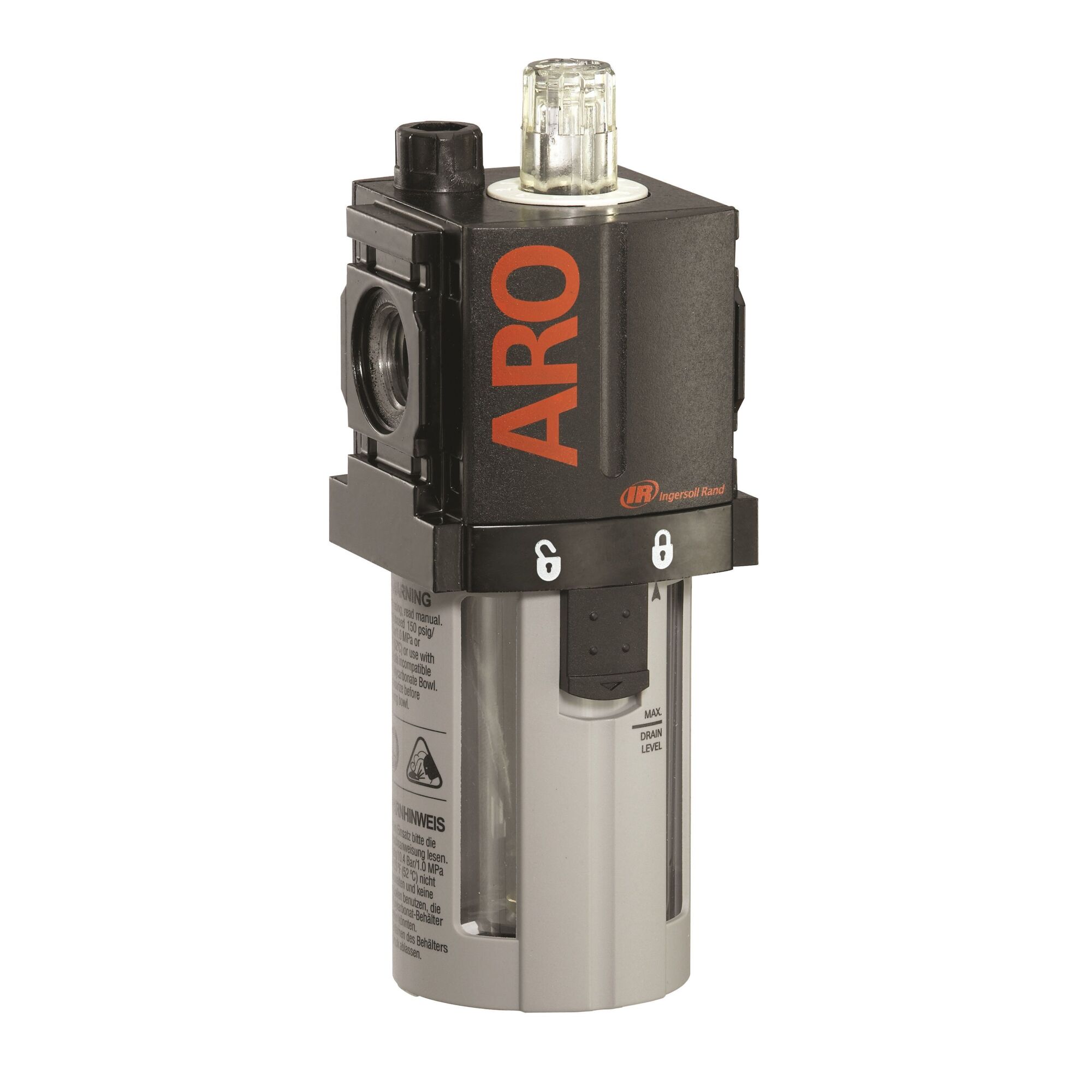 Lubricador de la Serie 1500, Modelo L36221-100 de ARO Ingersoll Rand, 1/4 pulgadas