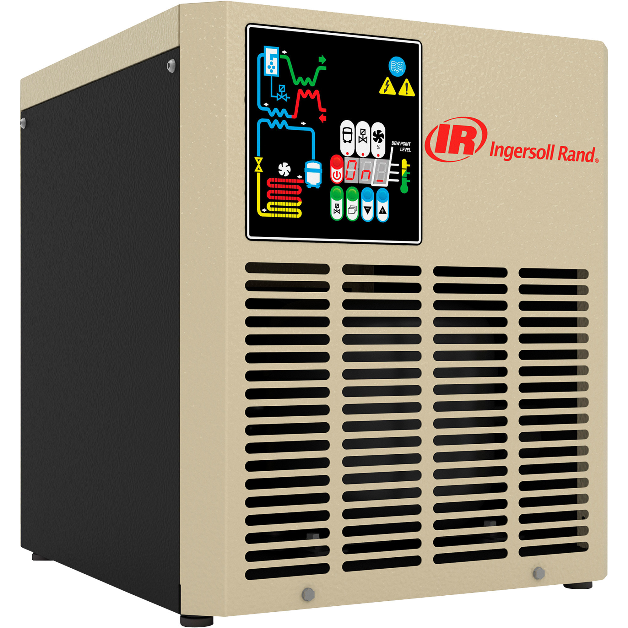 Secador de aire refrigerado Ingersoll Rand, 25 CFM, 110 Voltios, Modelo D42IN.