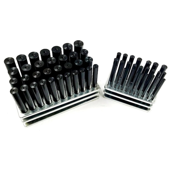 H & H Industrial Products 33 Piece & 28 Piece Transfer Punch Sets - 8600-0050
